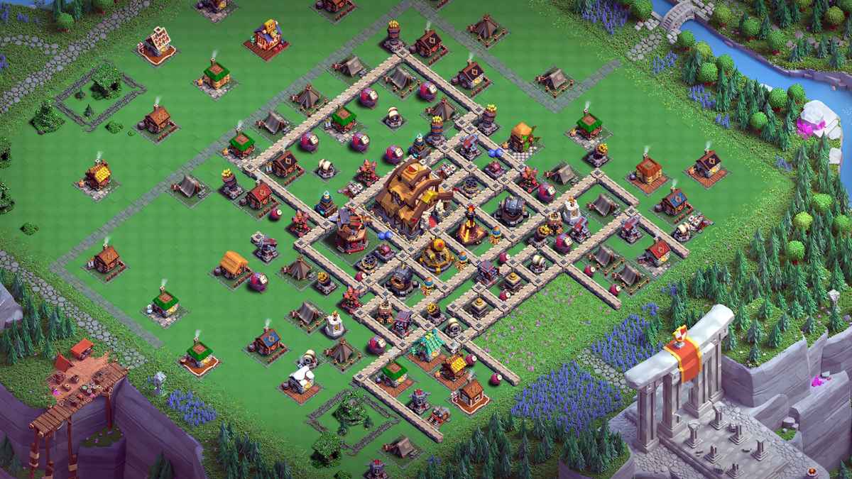 New Capital Hall 7 Layout | Clan Capital | Clash of Clans