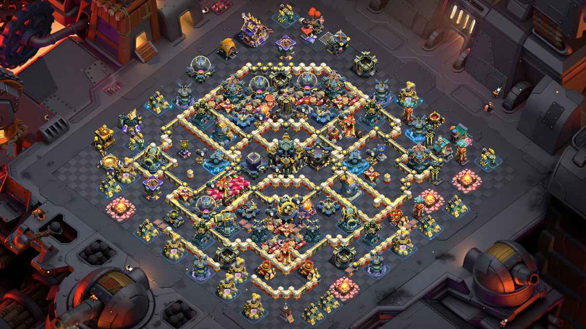 Best Anti 2 Star TH17 Layout For Clan Wars