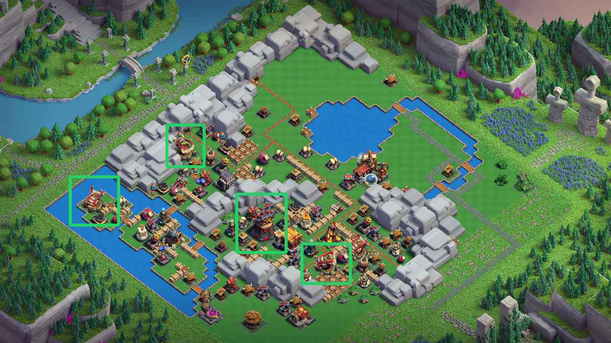 Base View For Goblin Mines Level 4