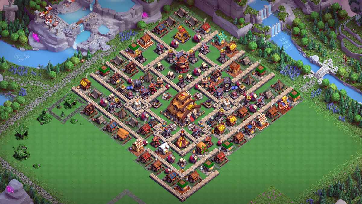 Strongest Capital Hall 7 Layout For Raids