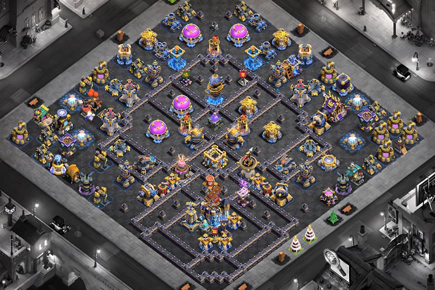 Best TH18 Base - Anti 3 Star | Clan War | Clash of Clans