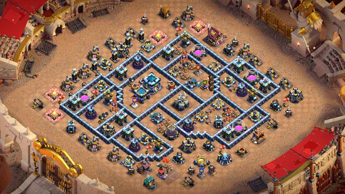 Strong TH13 Base - War | Anti 3 Star Layout - Clash of Clans