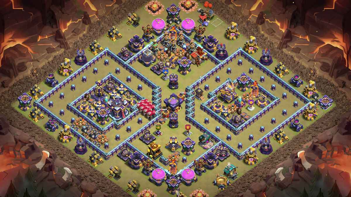 Strong TH15 Anti-3 Stars BaseLink For CWL | Clash of Clans
