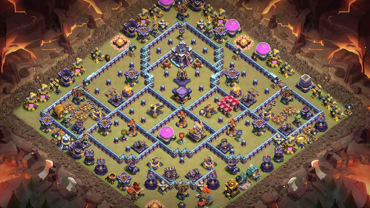 Unbeatable TH15 Anti 3 Star War Base Layout (March 2025 Update)