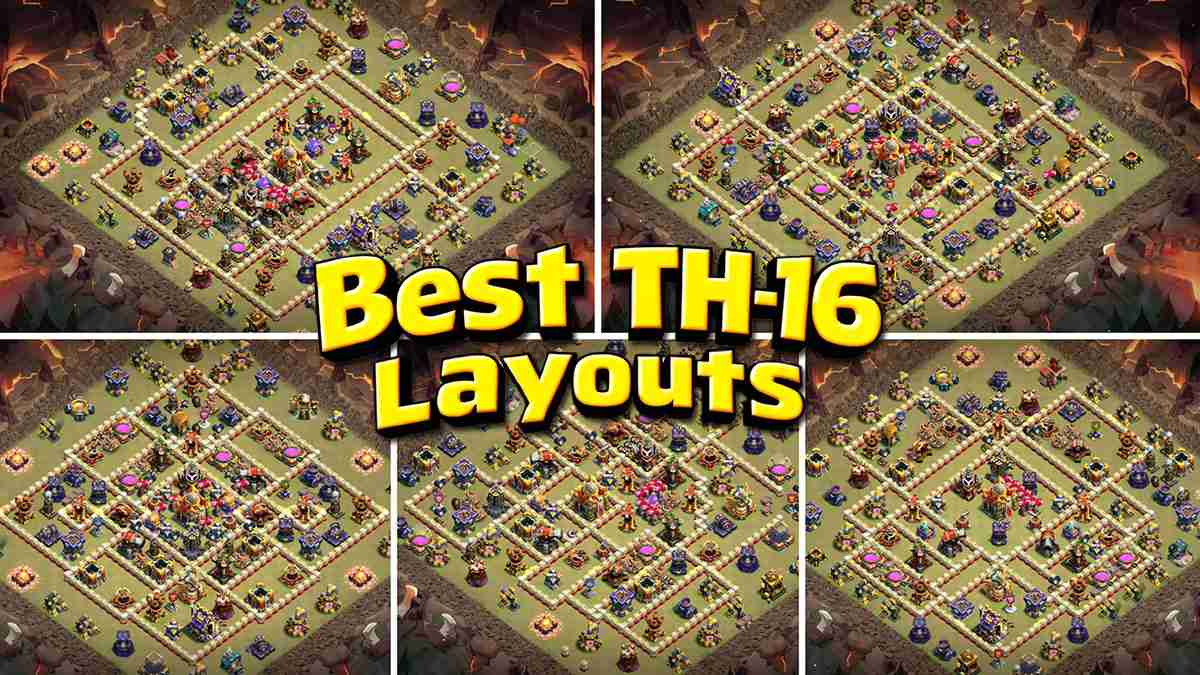 Top 10 TH16 Layouts For Clashers 2025
