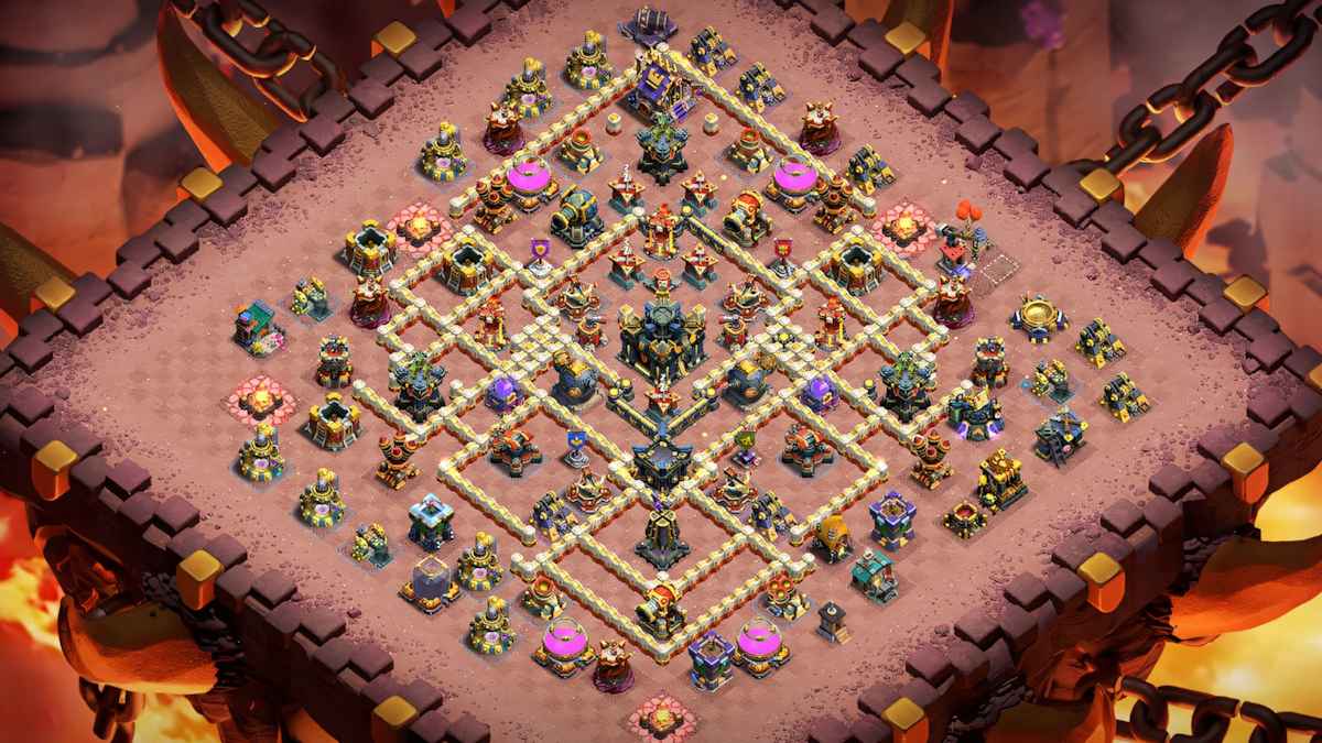 Best TH17 Anti 2 Stars Layout For Clash of Clans