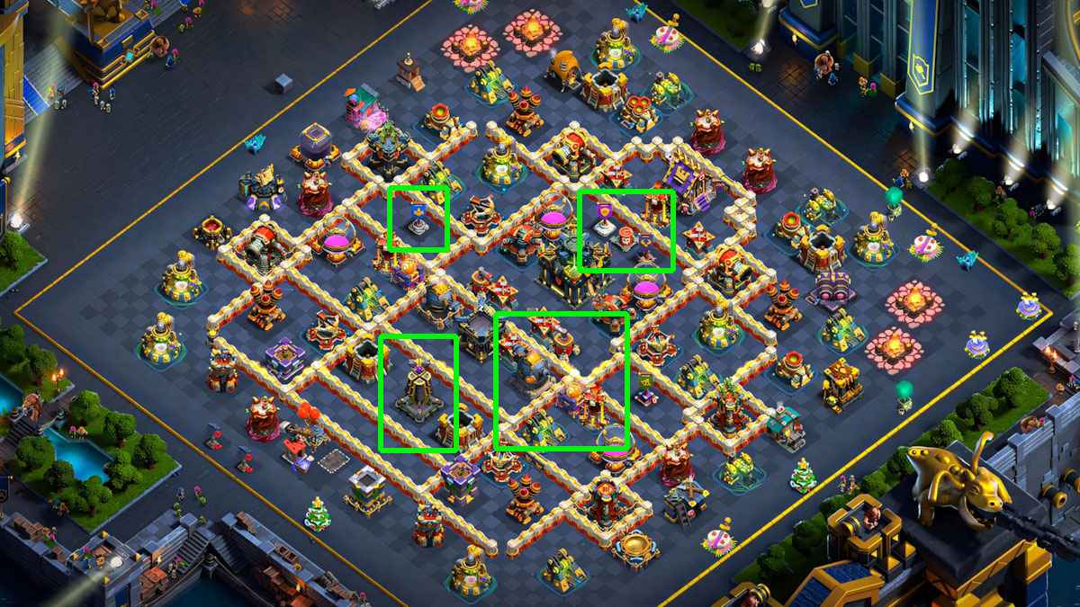 Base View TH17 Klaus Base | Clash of Clans Esports 