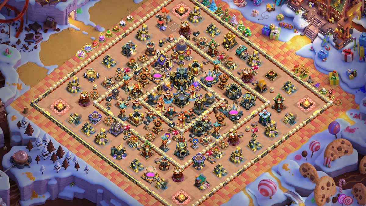 Best TH17 Farming Base For ClashofClans
