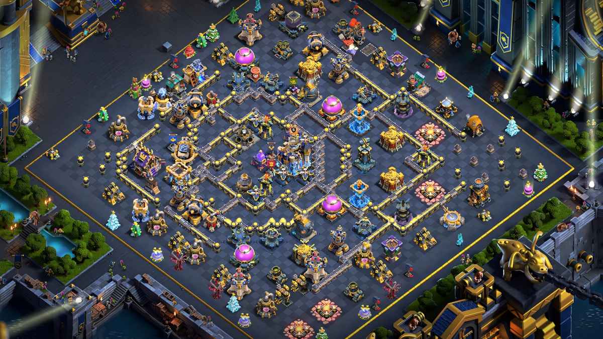 Unbeatable TH18 Anti-Thrower Layout for Legends