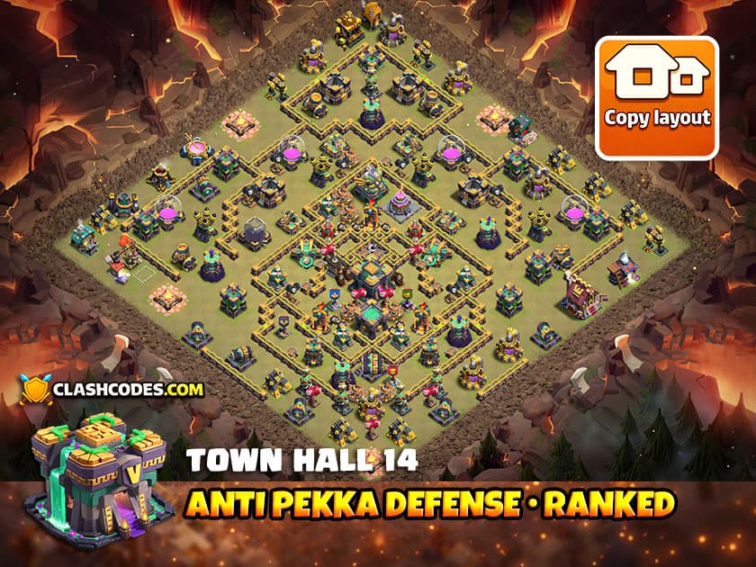 Base View TH14 Pekka | ClashofClans 2026