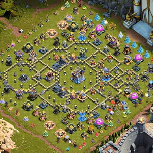 Unbeatable TH18 Legends Layout Link