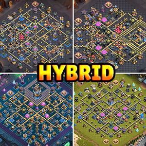 10+ Hybrid TH18 Baselinks for Unbeatable Legend Defense