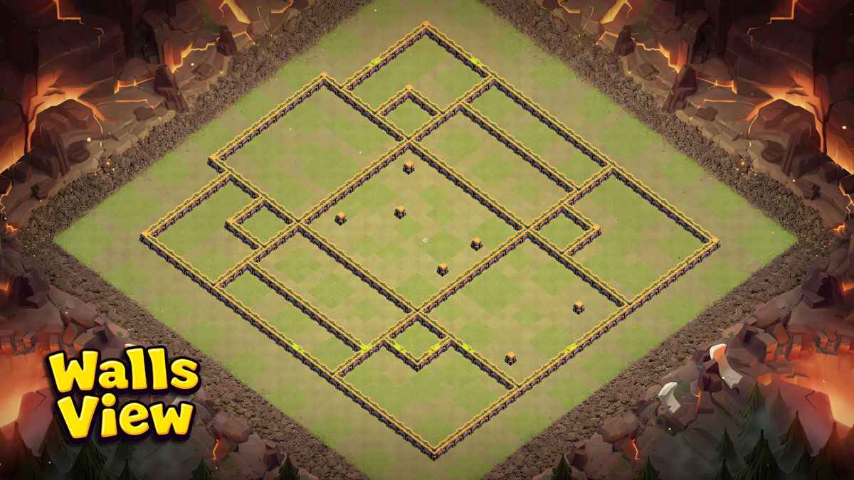 Effective Walls Layout For Town Hall 14