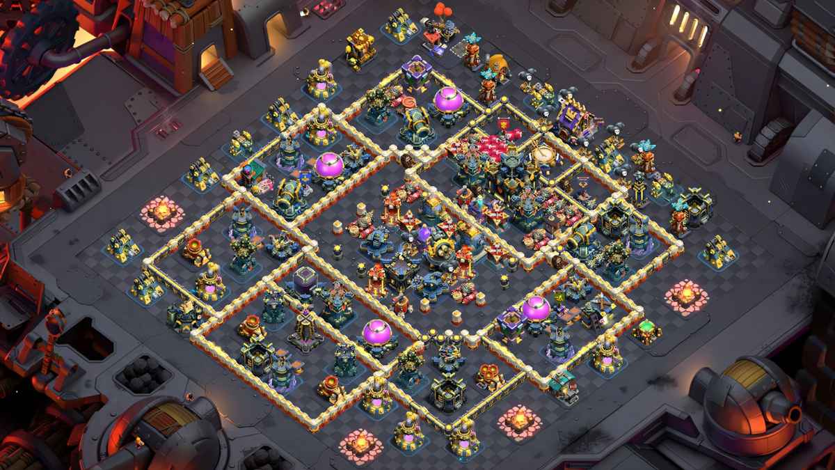 Clash of Clans TH17 base link for all attack strategies