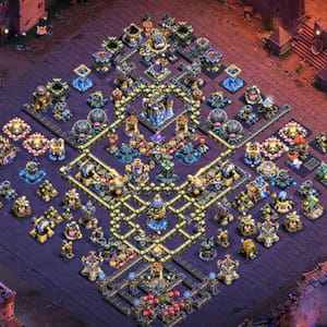 TH18 Air Defense Layout (Poison + Rage)