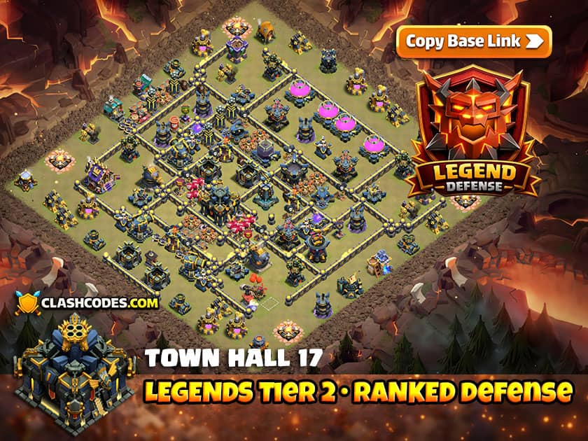 Legend League layout that consistently prevents enemy from scoring 3 stars