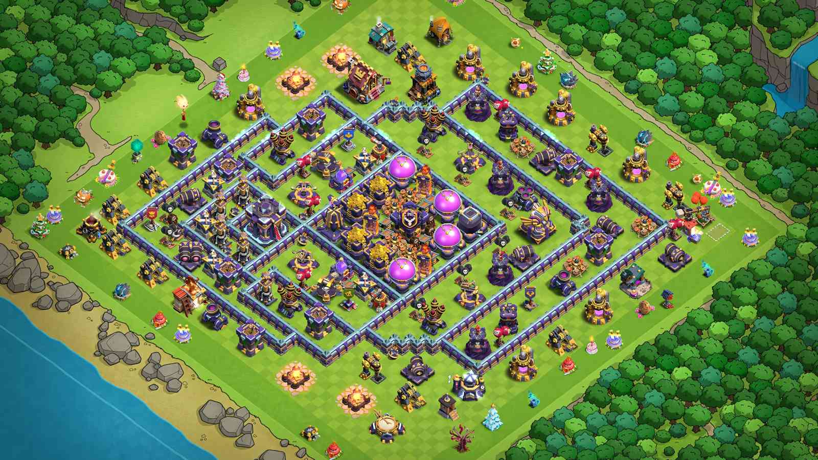 New TH15 Base - Farming - Anti 3 Star | Clash of Clans