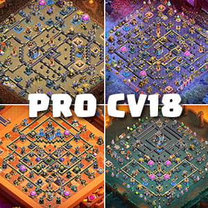 10 layouts CV18 para guerra e Liga Lendária