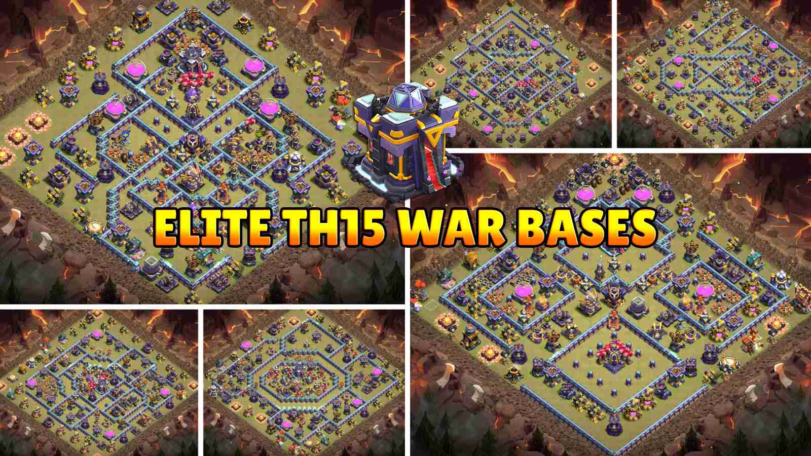 Top 10 Pro TH15 Bases with Link | Clash of Clans Town Hall 15 Base