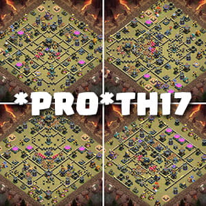 Top 10 Town Hall 17 Base Links for Clan Wars, CWL & Legends