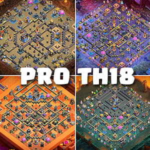 10 bases TH18 pro de guerra y Leyendas (copiar diseño)