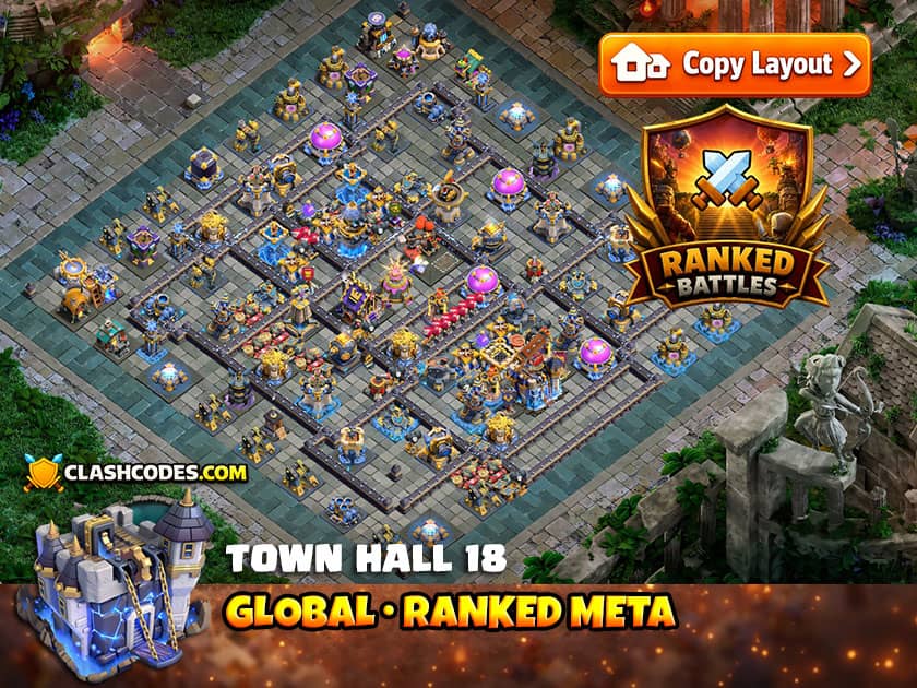 Ranked layout trusted by global players for consistent 1 and 2 star defenses