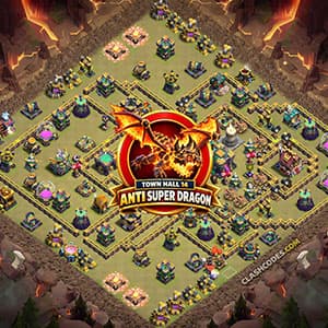 TH14 Super Dragon Defense Base (Updated 2026)