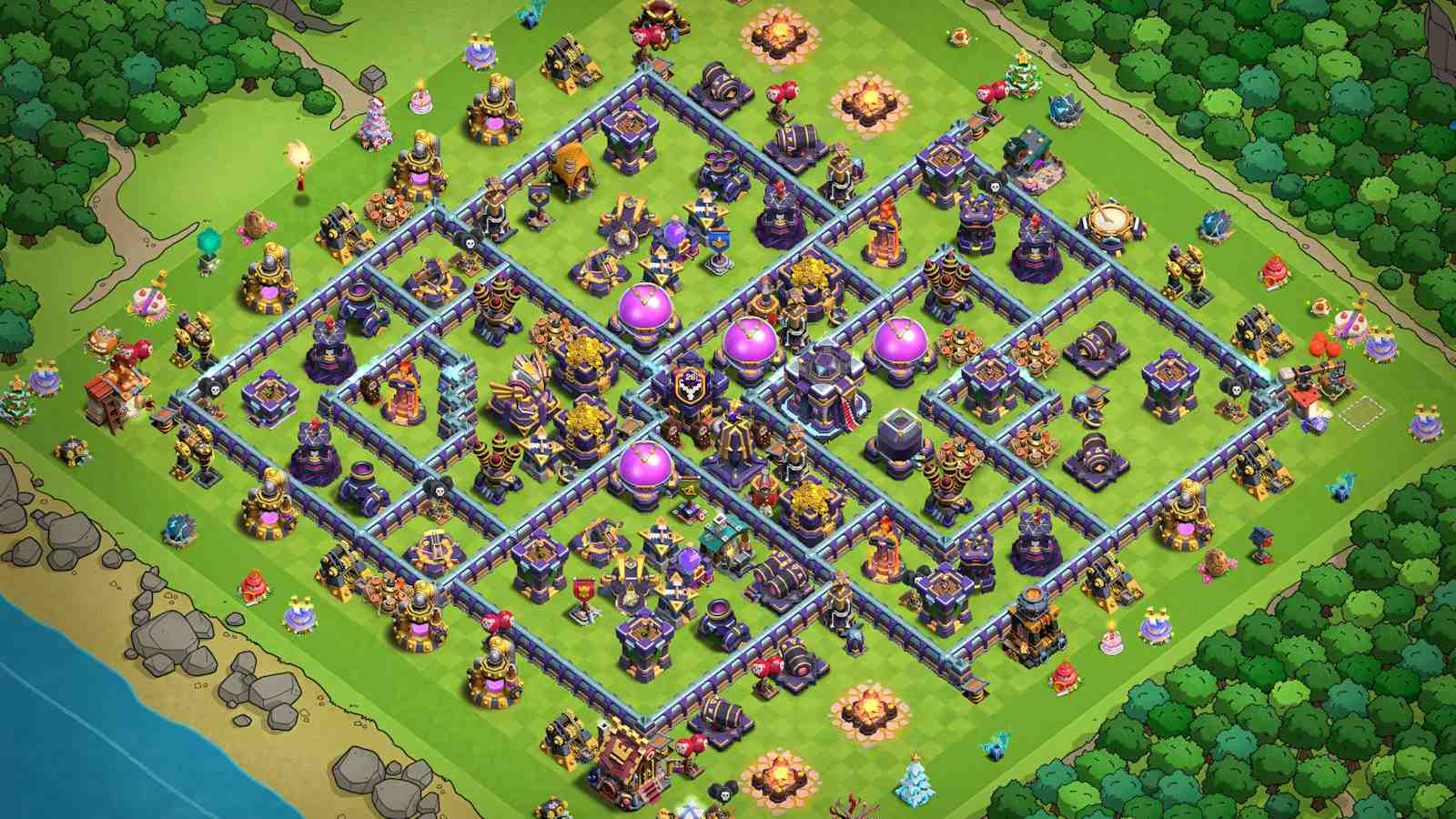 TH15 Anti Everything Farming Base with Link