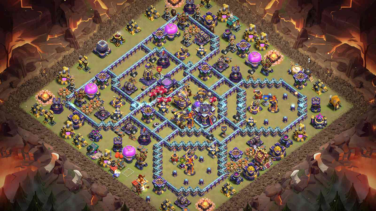 TH15 Anti Dragon Base for Legend Defense
