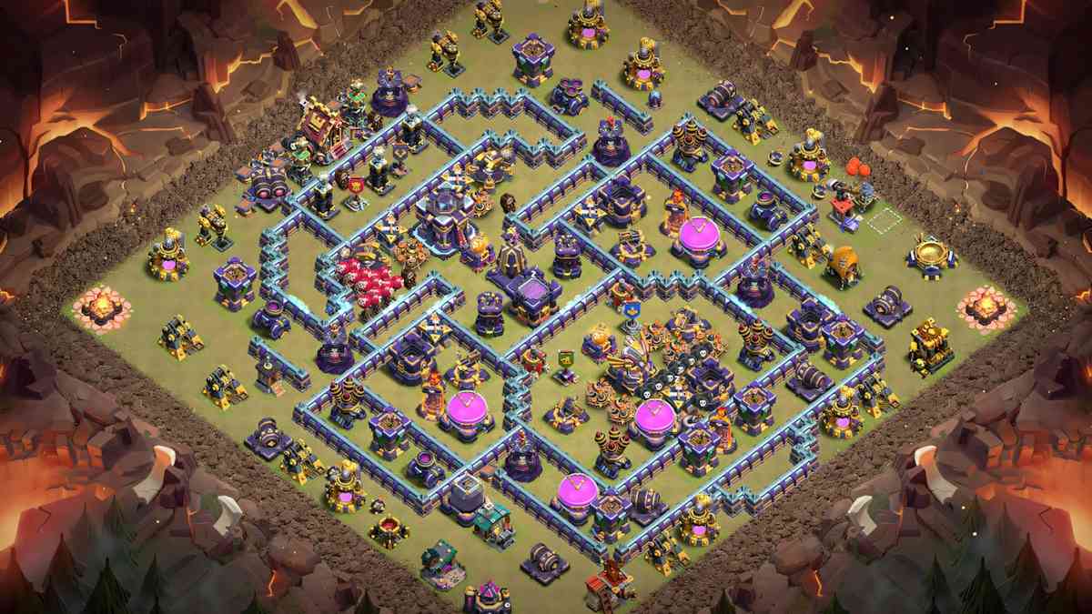 Best TH15 Base Layout For Winning Clan Wars - ClashofClans