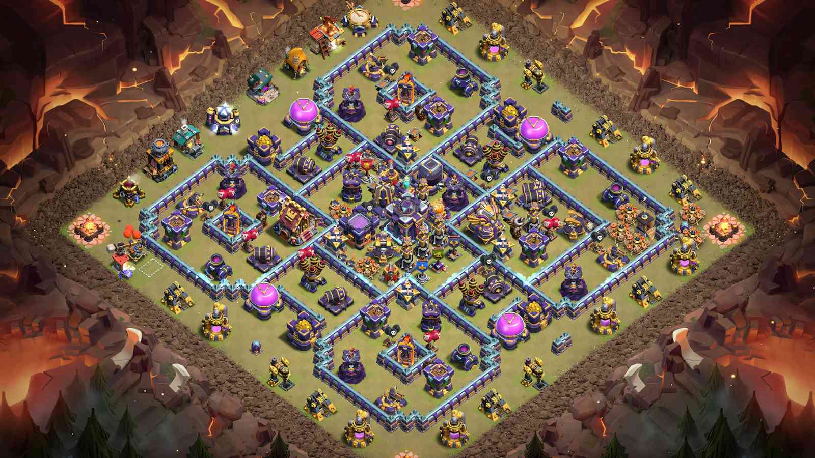 Top TH 15 Legends Base Against Current Meta Attacks
