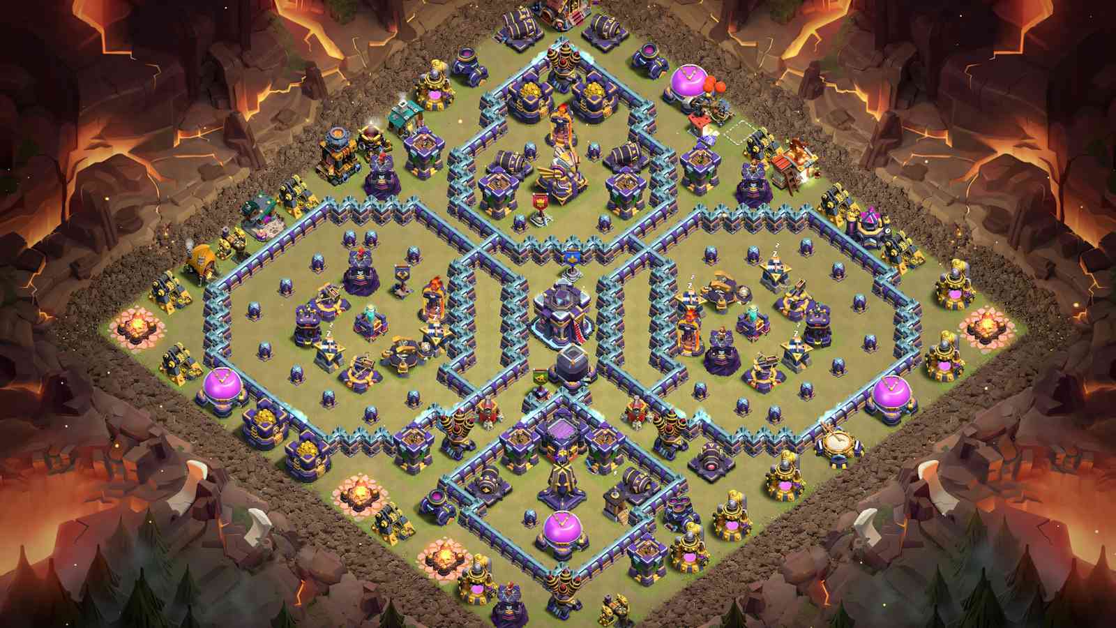 TH15 RC Defense Base for Legend Defense