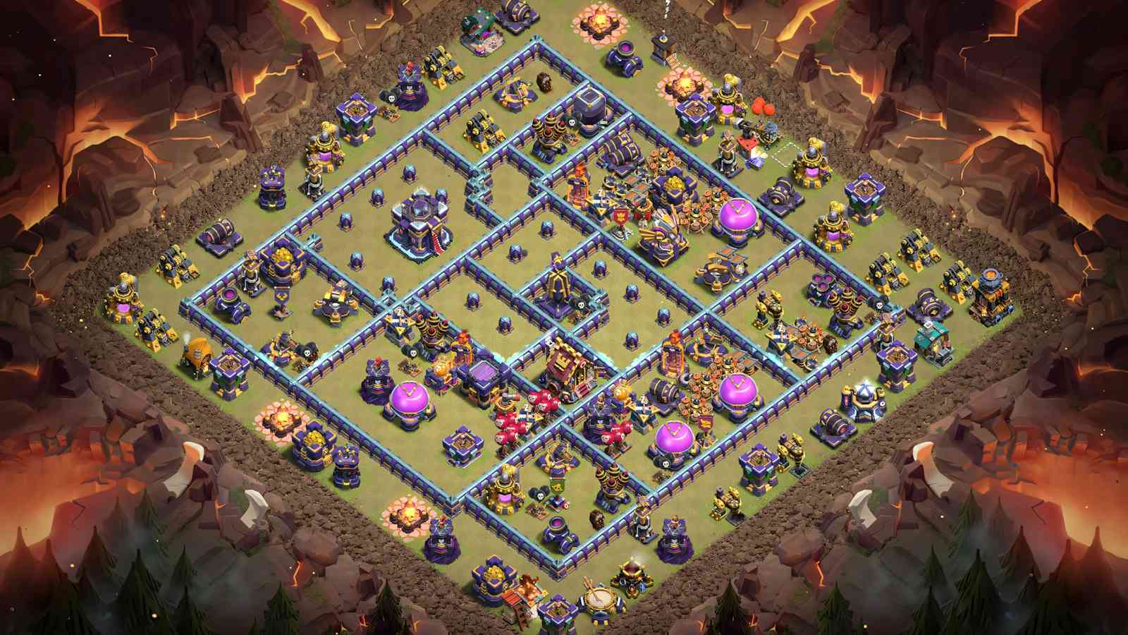 TH15 Anti Fireball Base Layout for Legends