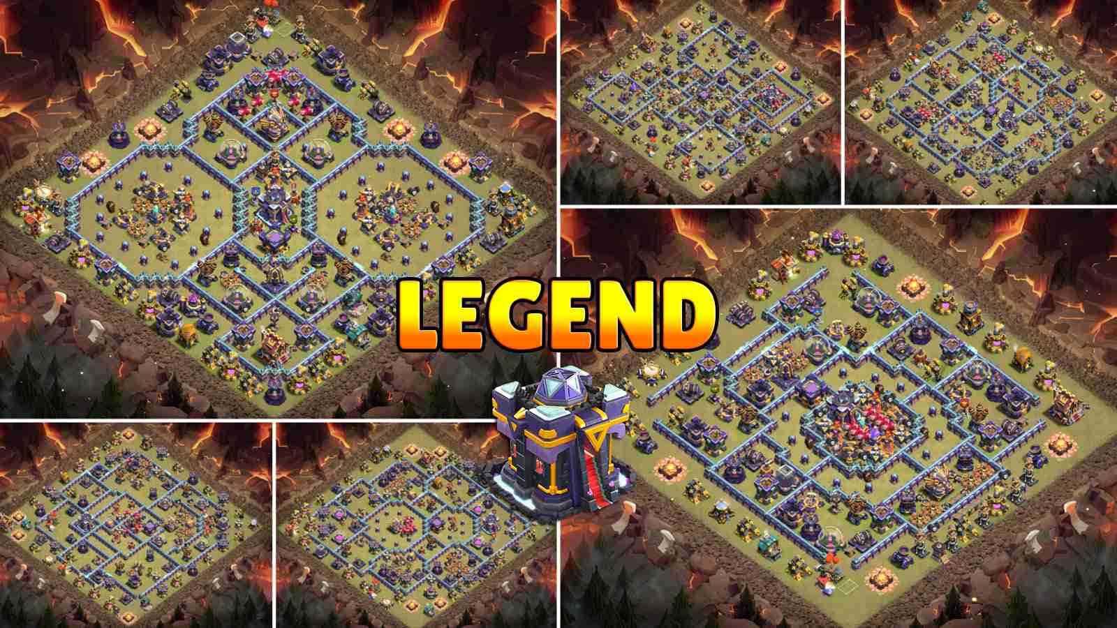 10+ Legend TH15 Baselinks for Unbeatable Clan War Defense