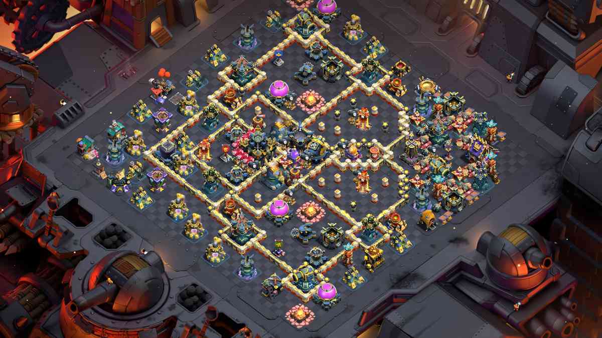 Anti 3 Star TH17 Layout for Clashers
