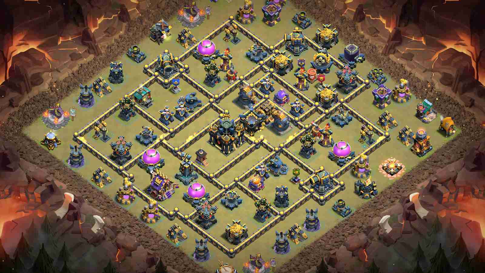 Defend TH17 (Dragons + Electros) Anti Air Design