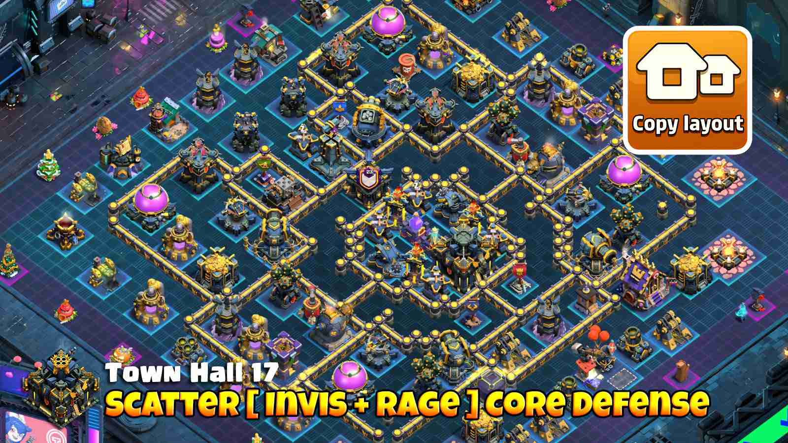 Large dead zones protect Infernos with rage boosted defense