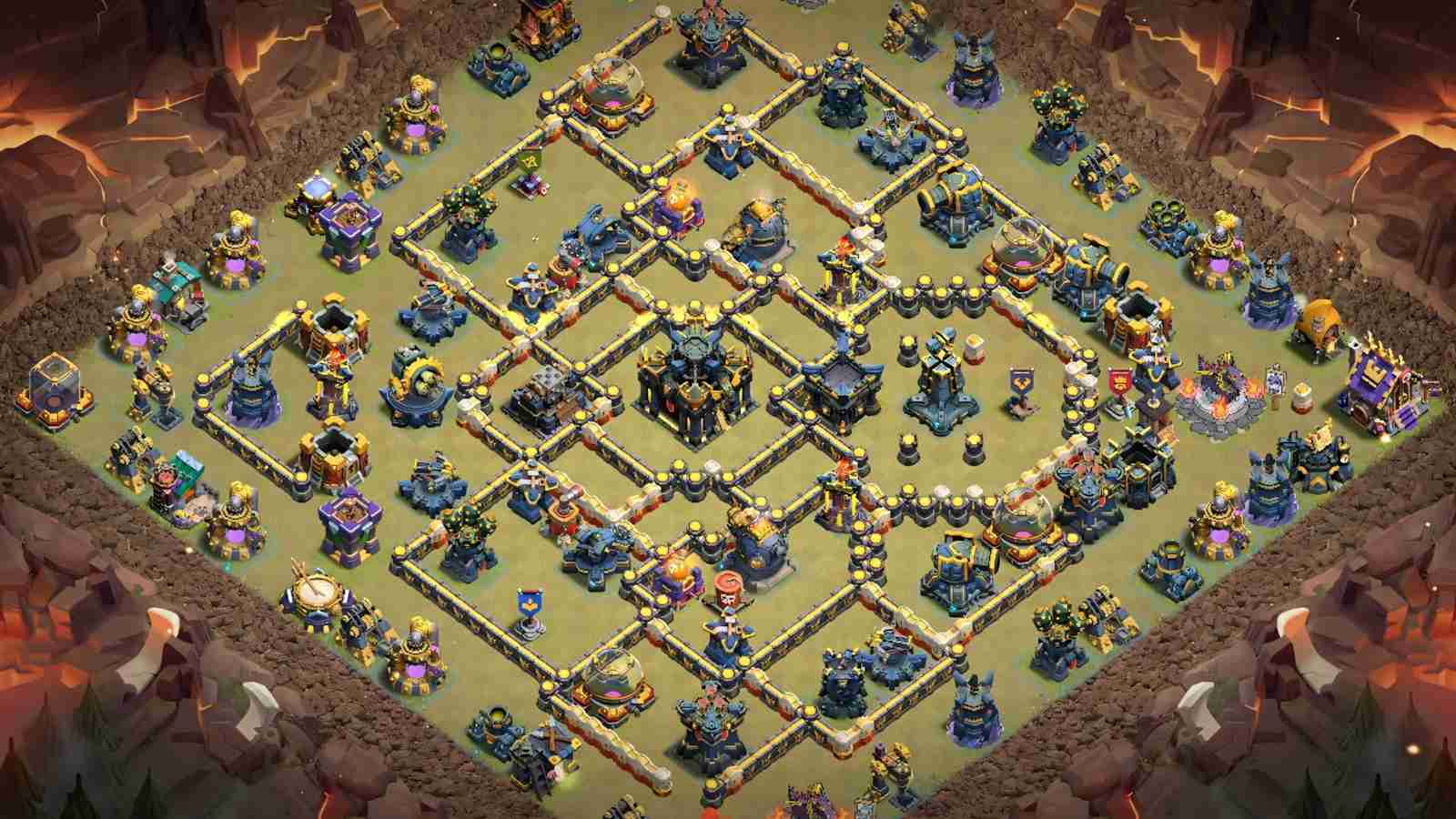 TH17 Design that can Defend Root Riders in Legend League