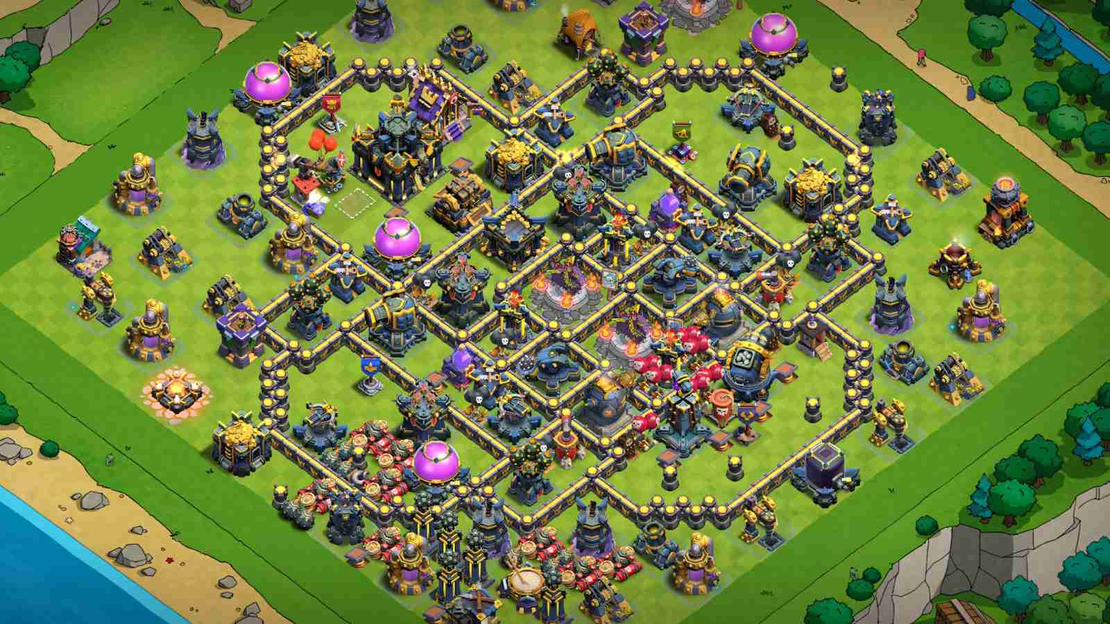 TH17 Hybrid Layout for Reliable Daily Defense
