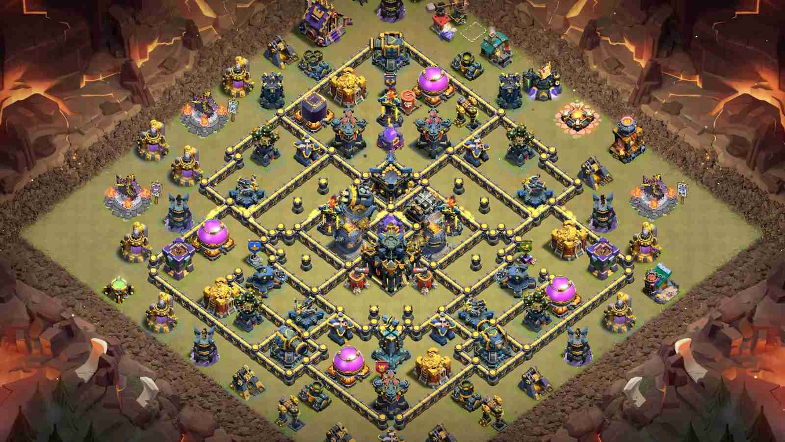 Balanced TH17 Hybrid Plan for Farming and Defense