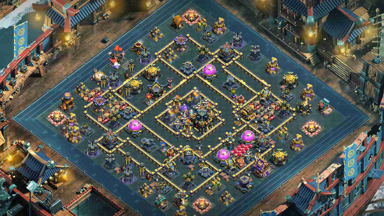 TH17 Hybrid Dead-Zone Base to Counter Air Attacks
