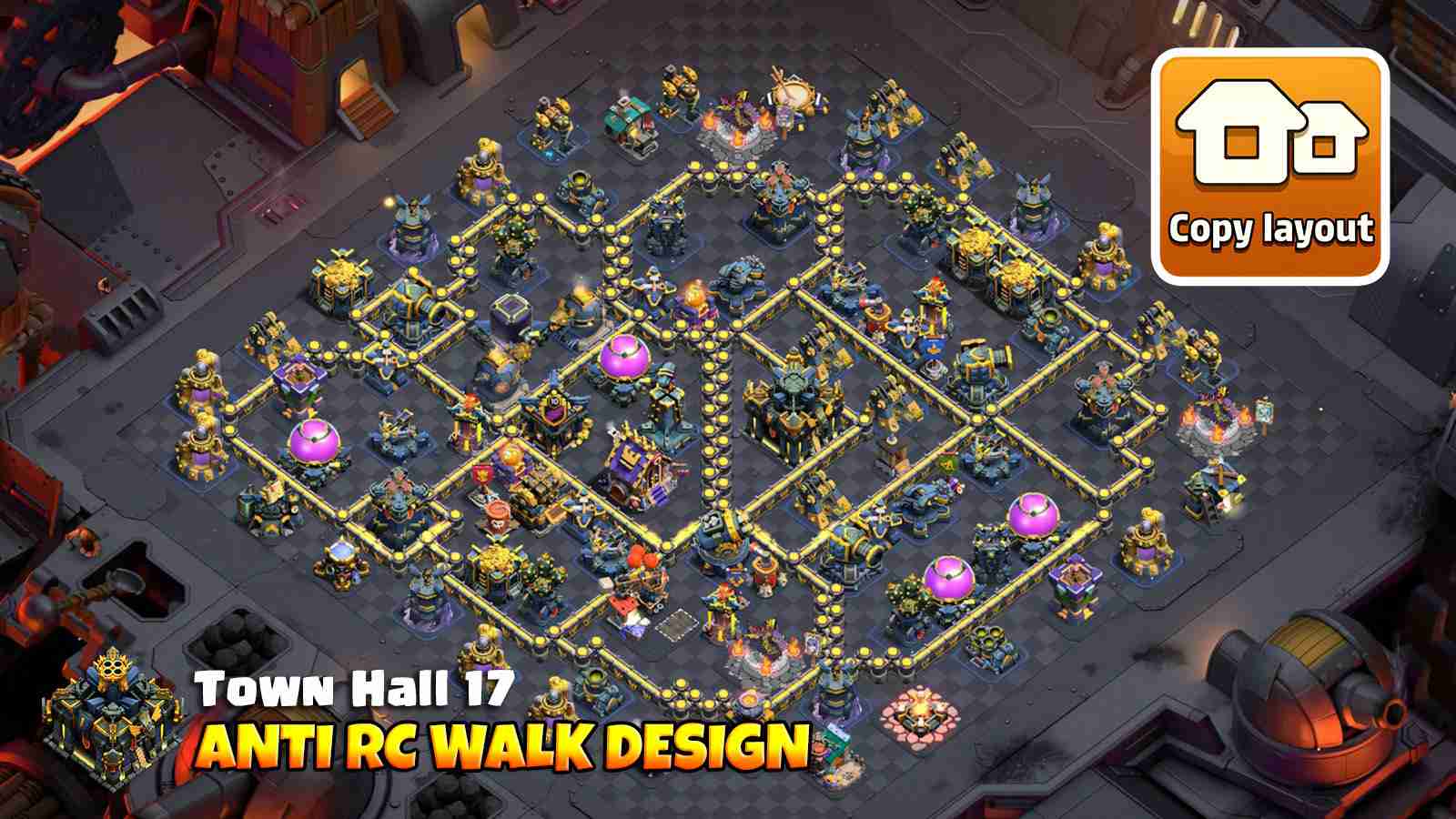 Poison Towers and Barbarian King slow Root Rider attacks