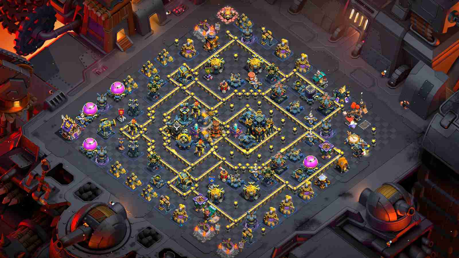 TH17 Anti-RC Walk Base for Legend League