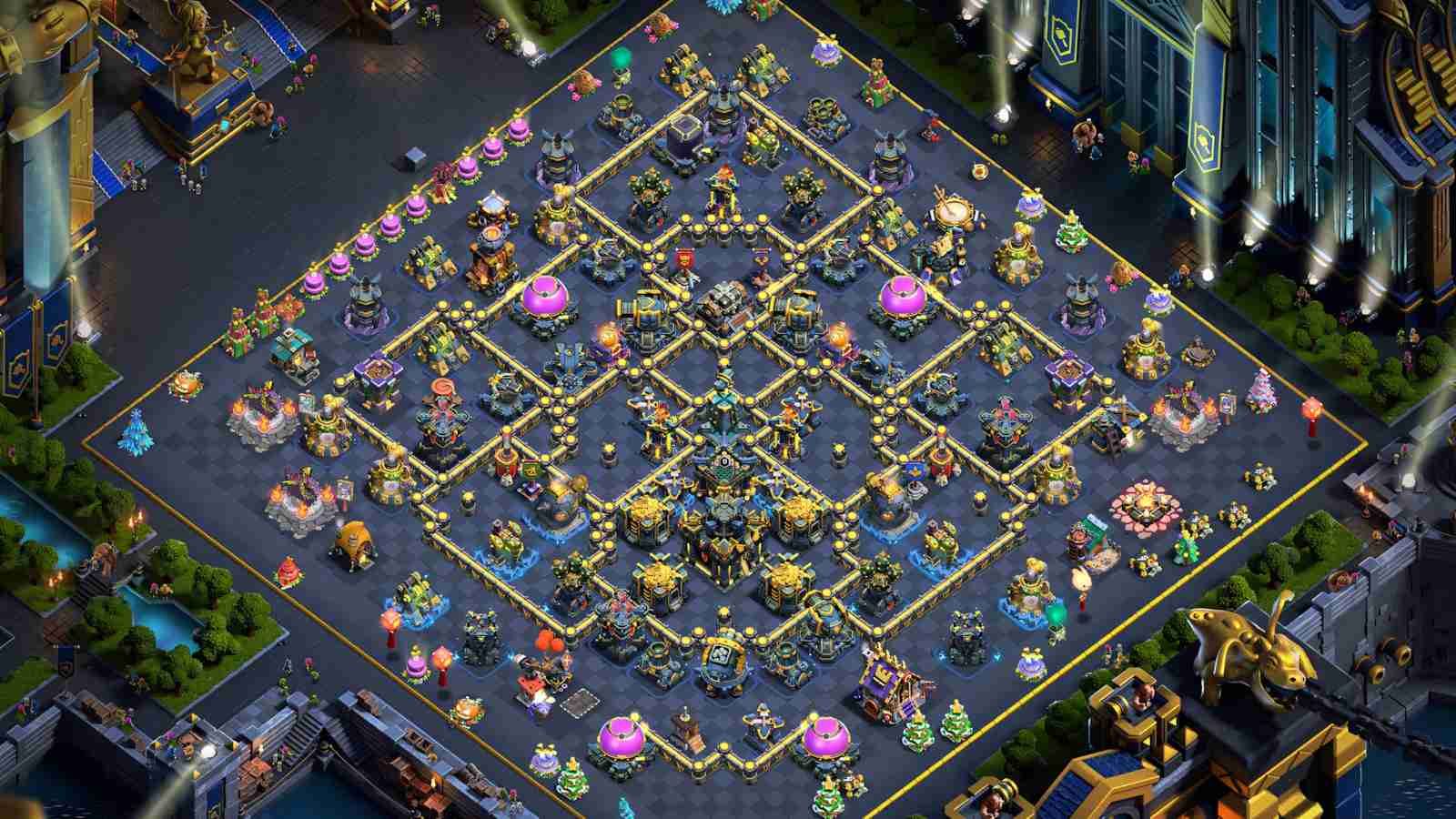 Proven TH17 Hybrid Base Against Root Rider Attacks