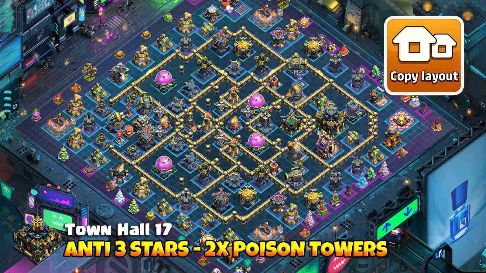 Spaced defenses reduce Electro Dragon chain damage attacks