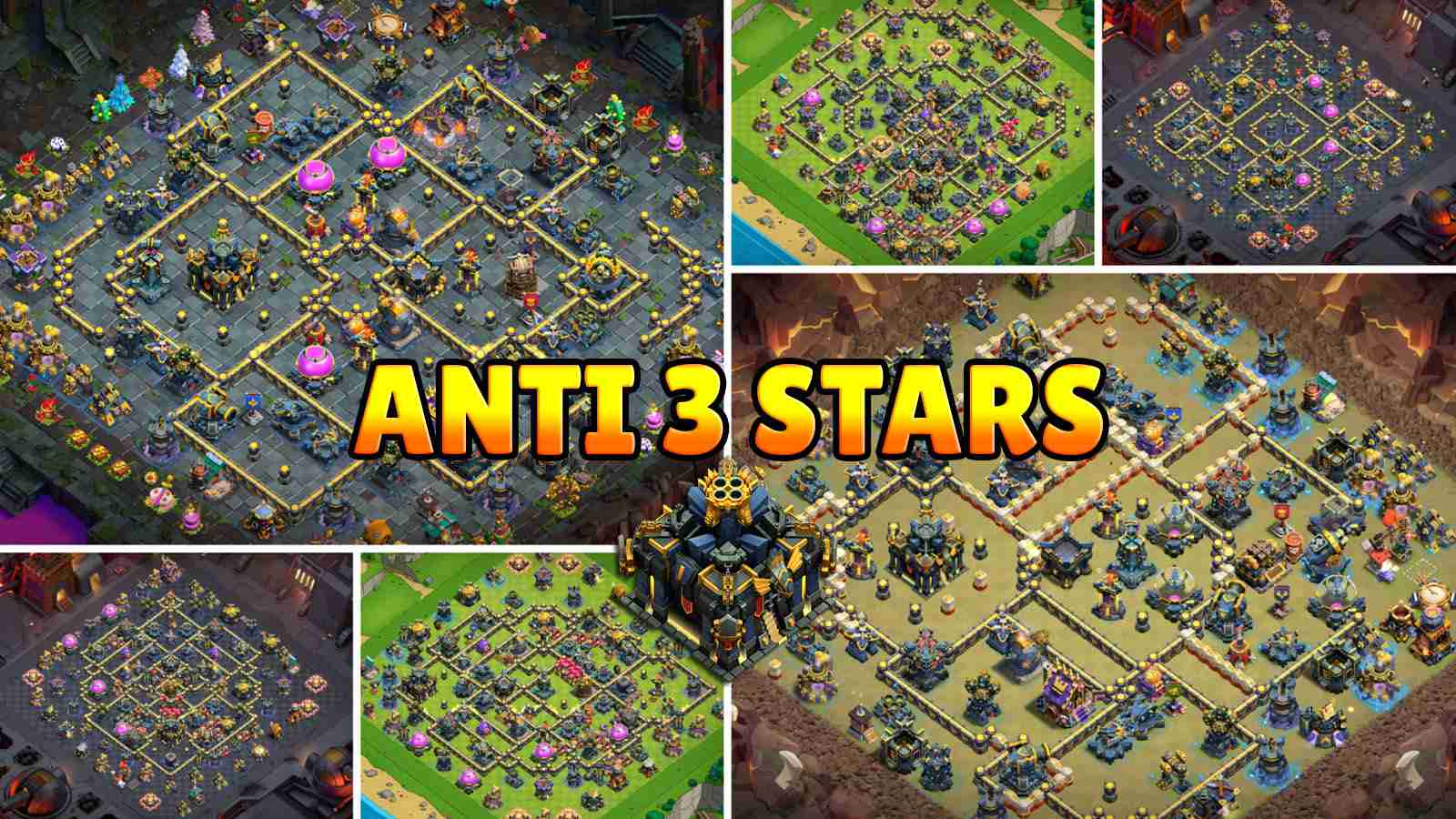 10+ Anti-3 Star TH17 Baselinks for Strong War Defense