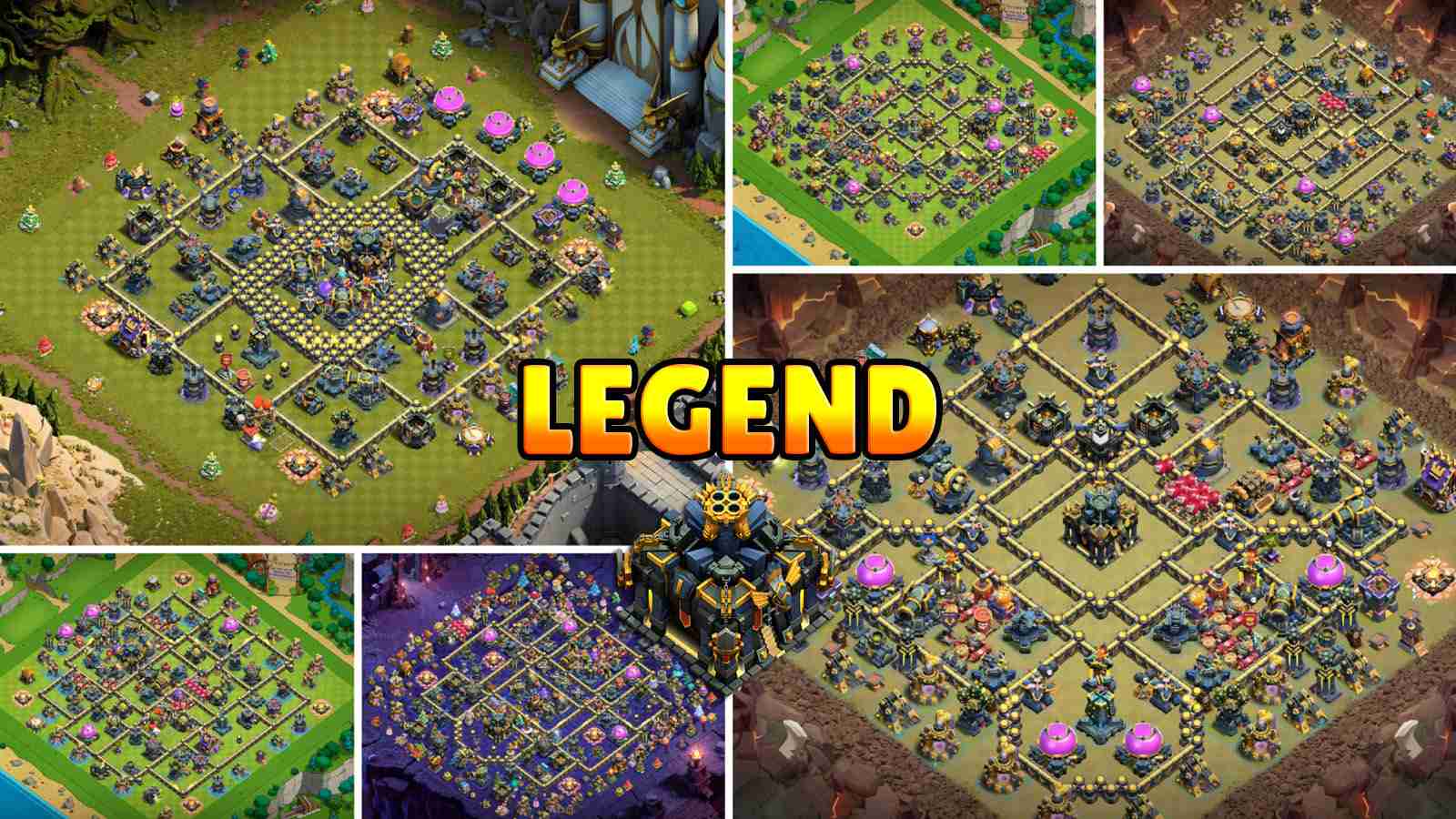 10+ Legend TH17 Baselinks for Unbeatable Clan War Defense