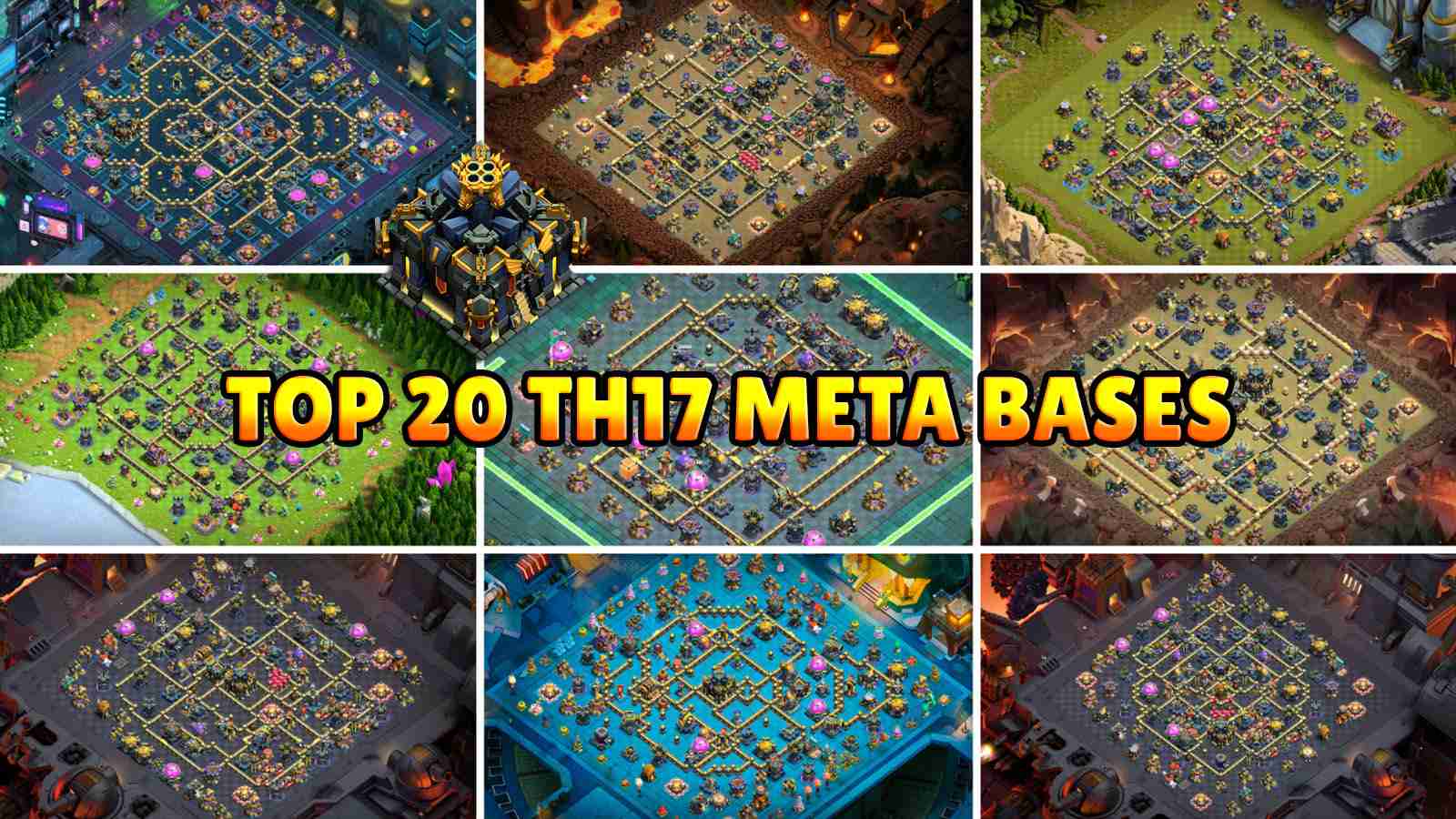 20 Best TH17 Meta BaseLinks for War, CWL and Legends