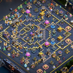 TH18 アンチスピアスローワー配置｜レジェンドリーグ防衛