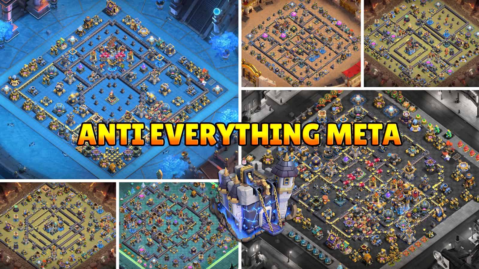 Top 10 TH 18 Bases For Clash of Clans (Anti Everything)